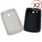 Silicone Case for HTC Touch HD - Twin Pack