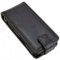 Samsung Omnia HD Leather Flip Case - Black