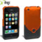 Ifrogz iPhone 3GS/ 3G luxe Case - Orange/Black