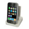 iPhone 3GS / 3G Desktop Dual Charging Dock + Battery Charger - White