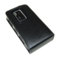 Nokia N900 Leather Flip Case - Black