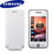 Genuine Samsung Tocco lite Premium Flip Case - White