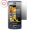 Martin Fields Screen Protector - Samsung Omnia Lite - Twin Pack