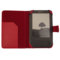 Leather Style Book Case for Amazon Kindle Keyboard - Red