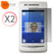 Martin Fields Screen Protector Twin Pack - Sony Ericsson X8