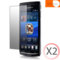 Martin Fields Screen Protector Twin Pack - Sony Ericsson Xperia arc S / arc