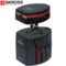Skross World Travel Adaptor with Evo Twin USB