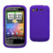Silicone Case for HTC Desire S - Purple