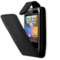 HTC Wildfire S Flip Case - Black