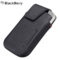 BlackBerry Bold 9900 Leather Swivel Holster - Pitch Black - ACC-38855-201