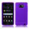 Silicone Case for Samsung Galaxy S2 i9100 - Purple