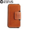 Zenus Prestige Hand Craft Stitch Pouch Series for Samsung Galaxy S2 - Brown