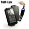 Tuff-Luv Leather Style In-Genius Flip Case for HTC Sensation / Sensation XE - Black
