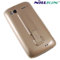 Nillkin Hard Face Plate With Desk Stand For HTC Sensation - Gold