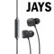 t-JAYS Four Dynamic High-Fidelity Earphones with Handsfree