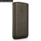 Beyzacases Retro Strap Leather Case for iPhone 4S/4 - Black