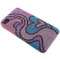 iPhone 4S Diamante Back Cover - Heart Waves