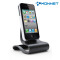 Konnet iCrado Plus Charging Dock for iPod and iPhone - Black