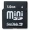 SanDisk Mini Secure Digital Card (miniSD) - 1GB image