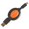Martin Fields Retractable USB Sync Cable - Orange C500 & MDA Compact image