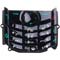 Crystal Keypad - Black - Nokia 6680