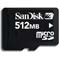SanDisk TransFlash / MicroSD Card - 512MB image