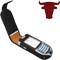 Piel Frama Luxury Leather Case - BlackBerry 7100t (Black/Tan)