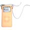 Silicone Case & Lanyard - Apple iPod Nano (Orange)