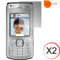 Martin Fields Screen Protector - Nokia N70 - Twin Pack