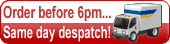 Order before 6pm... Same day dispatch!