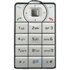 Nokia 6170 Replacement Keypad - Silver