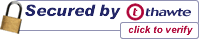 Secured by Thawte - Click to verify