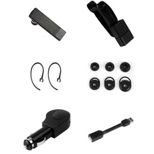 Bluetrek Metal Bluetooth Headset - Black