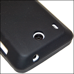 Silicone Case for HTC Hero - Black