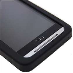 Silicone Case for HTC Hero - Black