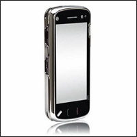 Case-Mate Barely There Case With Screen Protector - Nokia N97 - Chrome