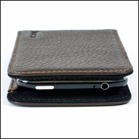 Knomo Sleeve For iPhone 3GS / 3G - Dark Brown