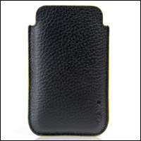 Knomo Pouch For iPhone 3GS / 3G - Black / Yellow