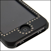 ToughGuard Shell For iPhone 3GS / 3G - Black Diamante