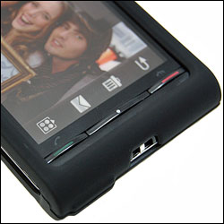 ToughGuard Shell For Sony Ericsson Satio - Black