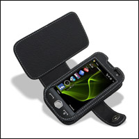 SmartEdge Leather Case - Samsung Omnia II - Black