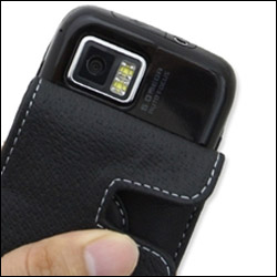 Tuff-Luv Leather Case For Samsung i8000 Omnia II