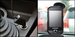 DriveSafe Car Pack For The Samsung Genio Touch