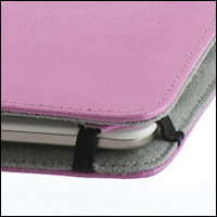 M-Edge GO! Genuine Leather Kindle Jacket - Pink