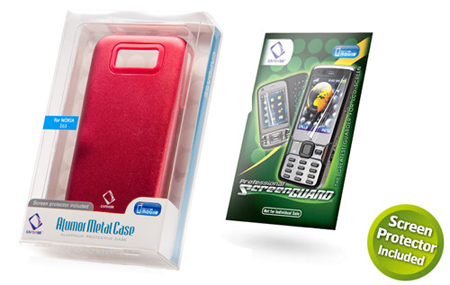 Capdase Alumor Metal Case For The Nokia E63 - Red