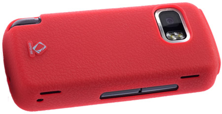  Capdase Soft Frame Skin in Rot für Nokia 5800 Xpress Music 