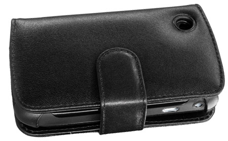 Capdase Classic Leather Book Case for BlackBerry Curve 8520