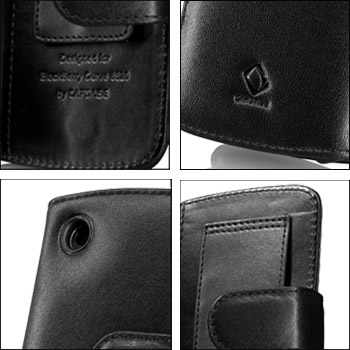 Capdase Classic Leather Book Case for BlackBerry Curve 8520