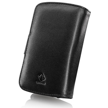 Capdase Classic Leather Book Case for BlackBerry Curve 8520