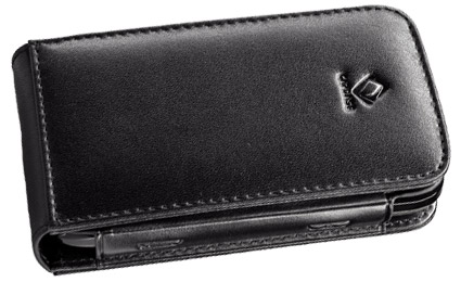 Capdase Classic Leather Flip Case for Samsung S5600